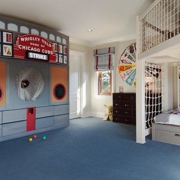 Wrigley Field - Inspired Kid's Bedroom