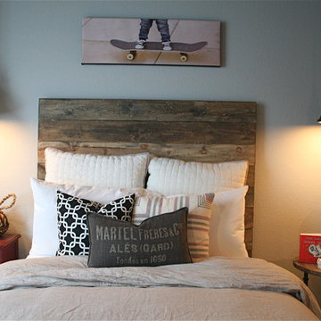 Zack's industrial bedroom