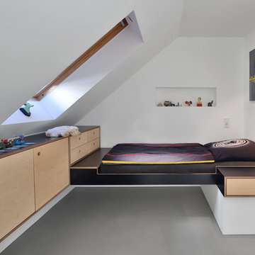 Einbaumöbel Kinderzimmer Dachgeschoss