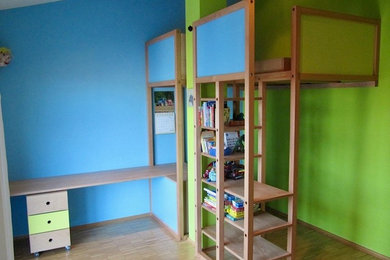 Design ideas for a contemporary kids' bedroom in Nuremberg.