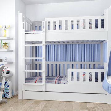 Kinderzimmer mit Etagenbett LISTO