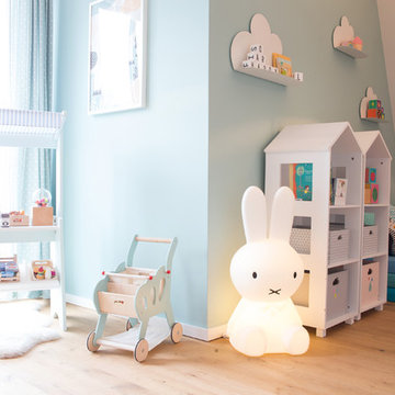 Kinderzimmer/Spielzimmer in Pastellfarben