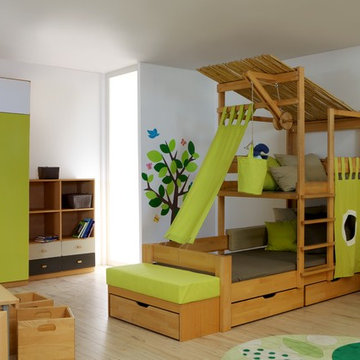 Kuschelige Waldidylle fürs Kinderzimmer mit Brunos Baumhausbett