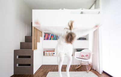 Un dormitorio de 13 m² para una niña en el que cabe todo