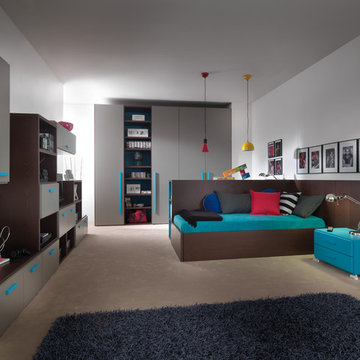 Modernes Jugendzimmer mit italienischem Design