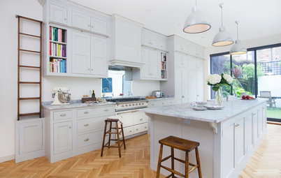 Kitchen of the Week: Traditional Shaker Kitchen in a London Townhouse
