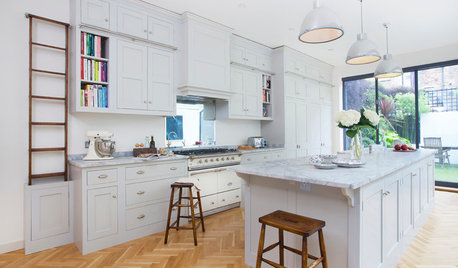 Kitchen of the Week: A Traditional Shaker Kitchen in a London Townhouse