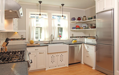 The 100-Square-Foot Kitchen: Farm Style With More Storage and Counters