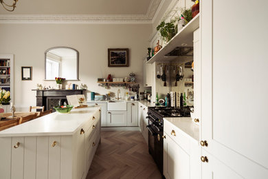 Photo of a victorian kitchen in Edinburgh.