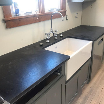 12485 - American Black Leathered Granite Project