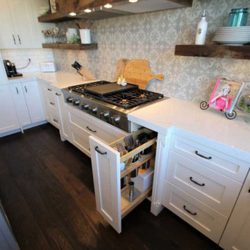 150 - Dove Canyon Orange County - Contemporary Transitional Design Build Kitchen