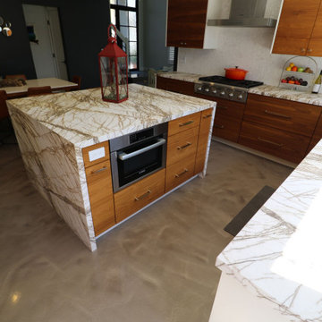 155 – Orange City - Modern Contemporary design build kitchen remodel