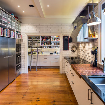 1920's NYC deli style meets light industrial Kitchen