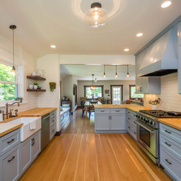 1920s Home: Kitchen and Great Room Design and Remodel