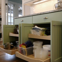 kitchens- cabinet organization
