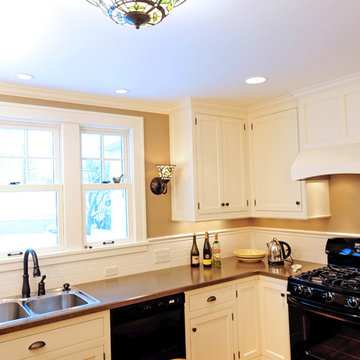 1930 Kitchen remodel: Tiffany-style Light Fixtures