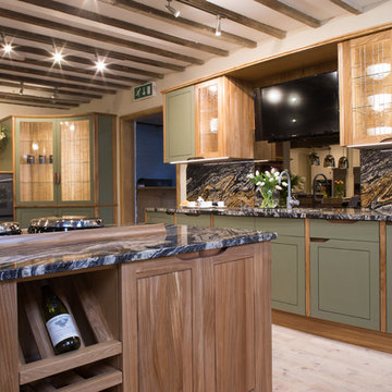 1950's influenced kitchen design, Wynyard.