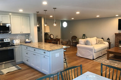 1st Floor Remodel in Niantic: Kitchen, Living Room, Bathroom