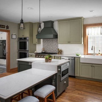 2 Story Home Addition - Kitchen - Mudroom - Laundry Room - Porch - Master Suite