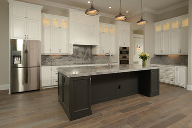 Example of a beach style kitchen design in Orlando