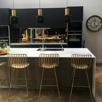 2019 Black and Gold Kitchen Trend