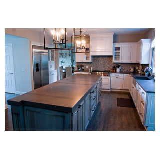 3" Apron-edge Kitchen countertops - Traditional - Kitchen - Cleveland - by  Bradley Stone Industries | Houzz