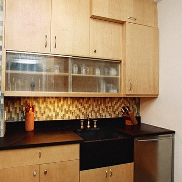 3-Dimension Multi-Depth Cabinets in New York City Kitchen
