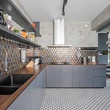 Kitchen Tour: Cookspace Puts a Glam Spin on Industrial Style