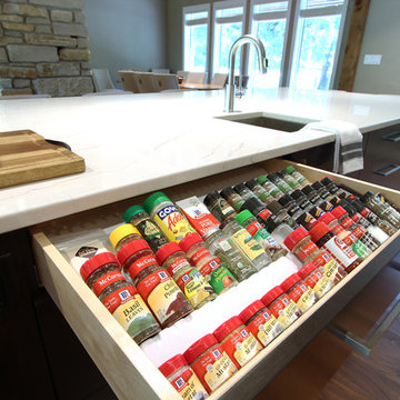 36" wide spice drawer