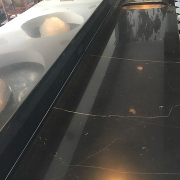 5-Star Hotel - Black Marble Counter Tops