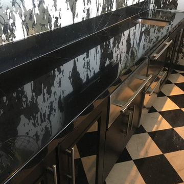 5-Star Hotel - Black Marble Counter Tops