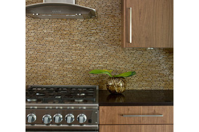 Trendy kitchen photo in Vancouver
