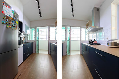 Design ideas for a scandi kitchen in Singapore.