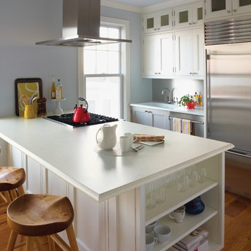 5270 Geo White Formica® Laminate With Ogee IdealEdge