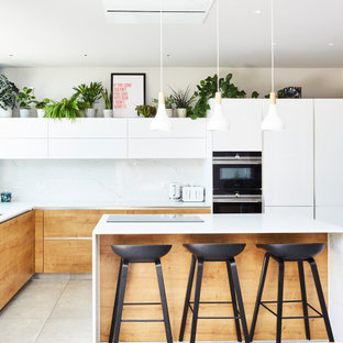Inspiration for a scandinavian kitchen in London.