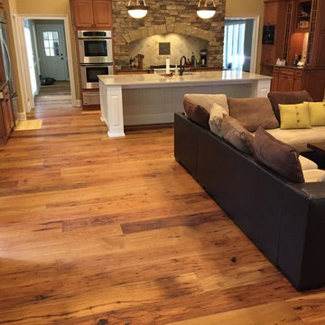8-12 Inch Wide Vintage American Wormy Chestnut Flooring