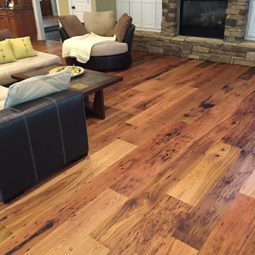 8-12 Inch Wide Vintage American Wormy Chestnut Flooring