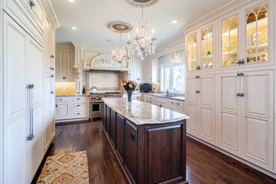 Example of a kitchen design in Philadelphia