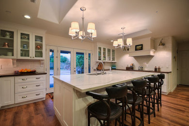 Example of a cottage kitchen design in Phoenix