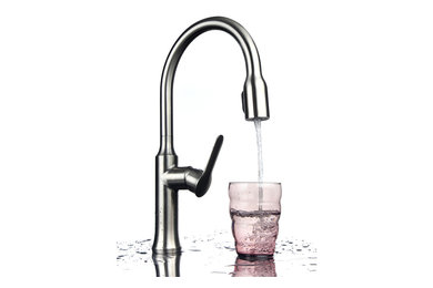 A-715-BN SINGLE HANDLE PULL DOWN KITCHEN FAUCET