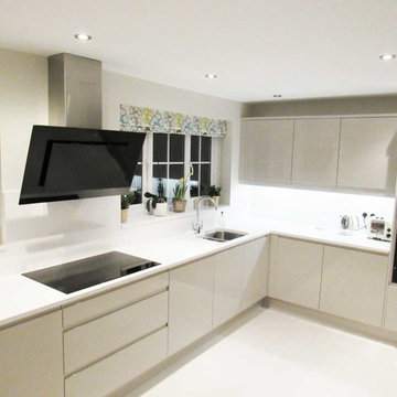 A beautiful, light kitchen, the focal point of our home J