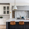 Kitchen of the Week: White, Wood, Gray and a Backsplash Surprise