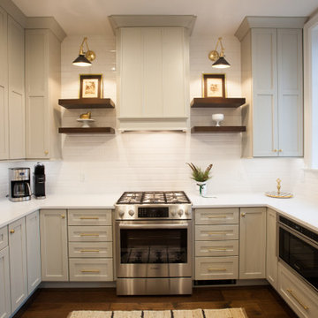 A Bright New Kitchen for An Historic Home