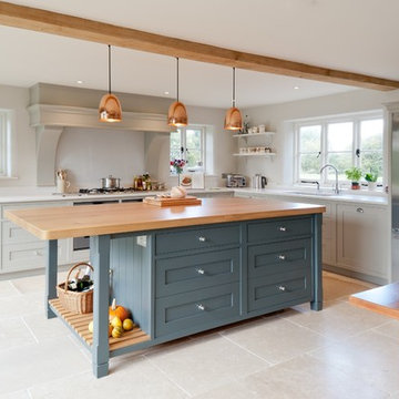 A classic shaker kitchen with a contemporary twist