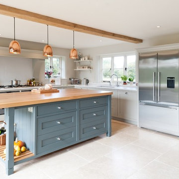 A classic shaker kitchen with a contemporary twist