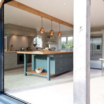 A classic shaker kitchen with a contemporary twist