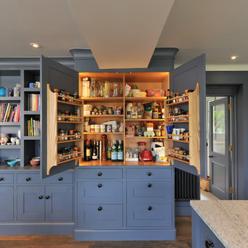 A Contemporary Painted Kitchen Near Chichester