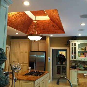 A Copper Leaf ceiling in Geist