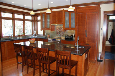 A Craftsman style kitchen remodel