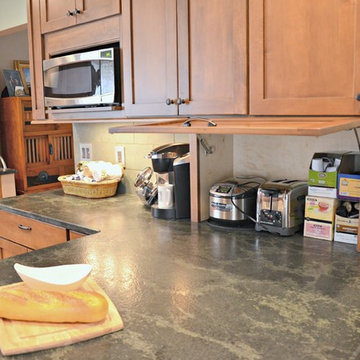 A Frank Lloyd Wright Inspired Kitchen